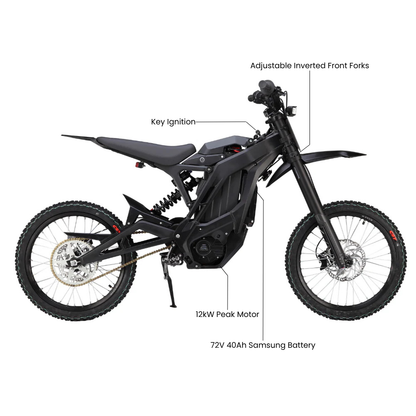 E Ride Pro SS 2.0 - 72V Electric Dirt Bike